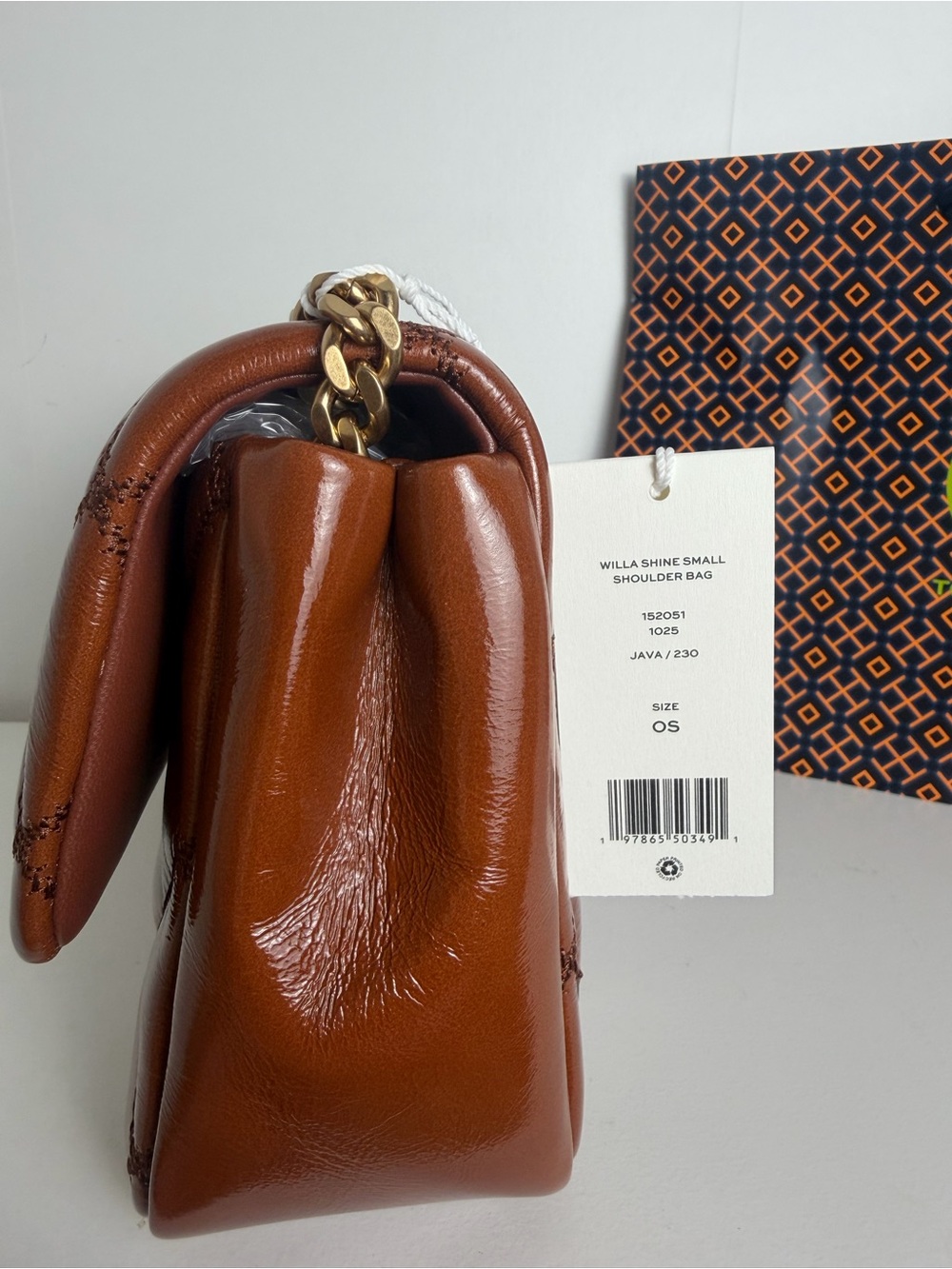 NWT Tory Burch Willa Shine Small Shoulder Bag - Picture 6 of 15